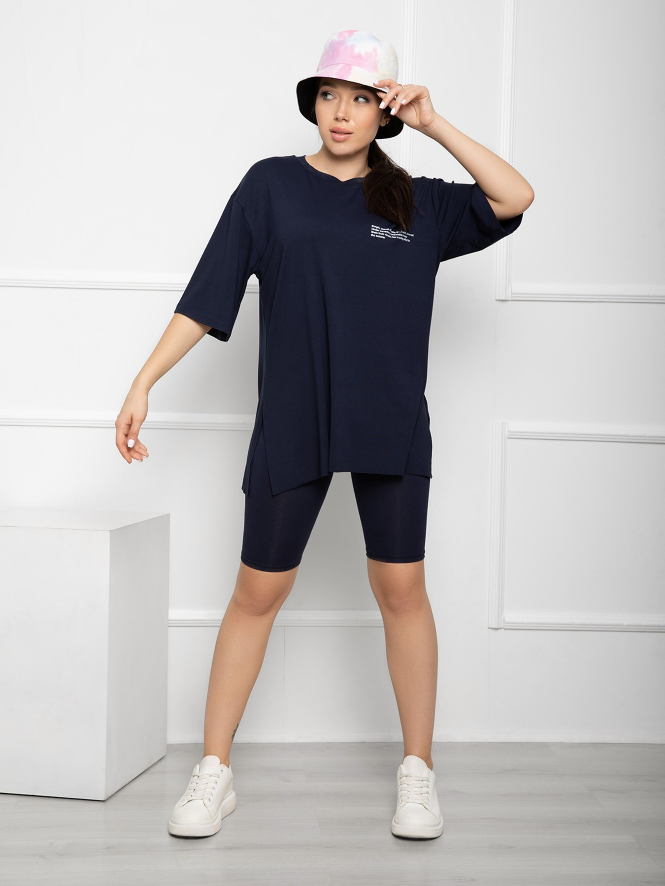 Футболка ISSA Plus модель 12640_blue. Футболка ISSA Plus модель 12640_blue. Фото