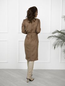 Платье миди ISSA Plus модель 12271_beige Фото