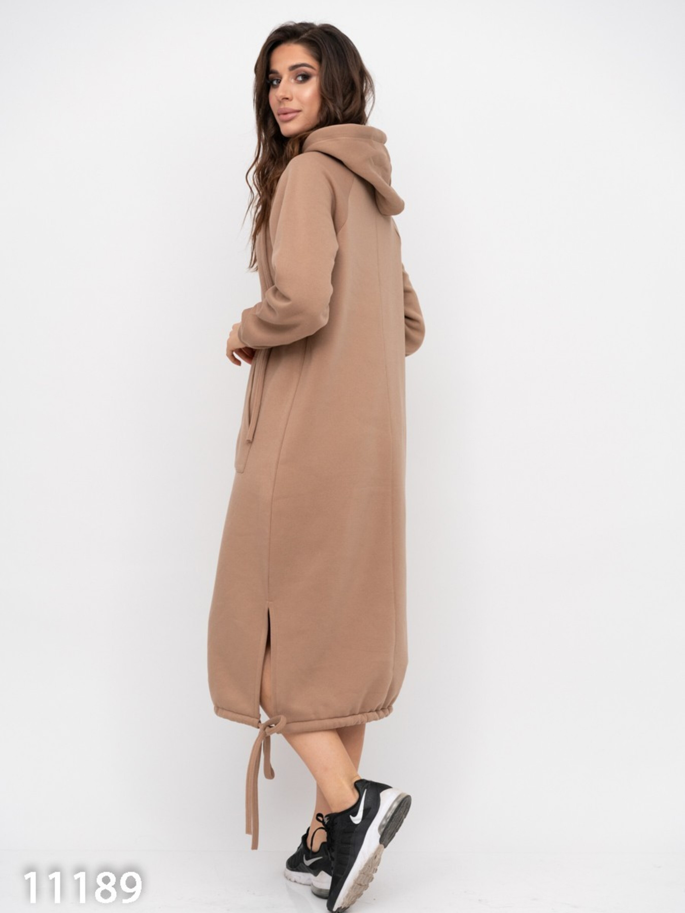 Сукня максі ISSA Plus модель 11189_beige Фото