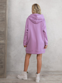 Платье мини ISSA Plus модель 12281_lilac Фото