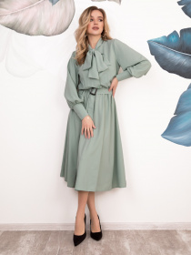 Сукня міді ISSA Plus модель 12165_mint Фото