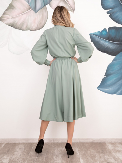 Сукня міді ISSA Plus модель 12165_mint — фото 3 - INTERTOP