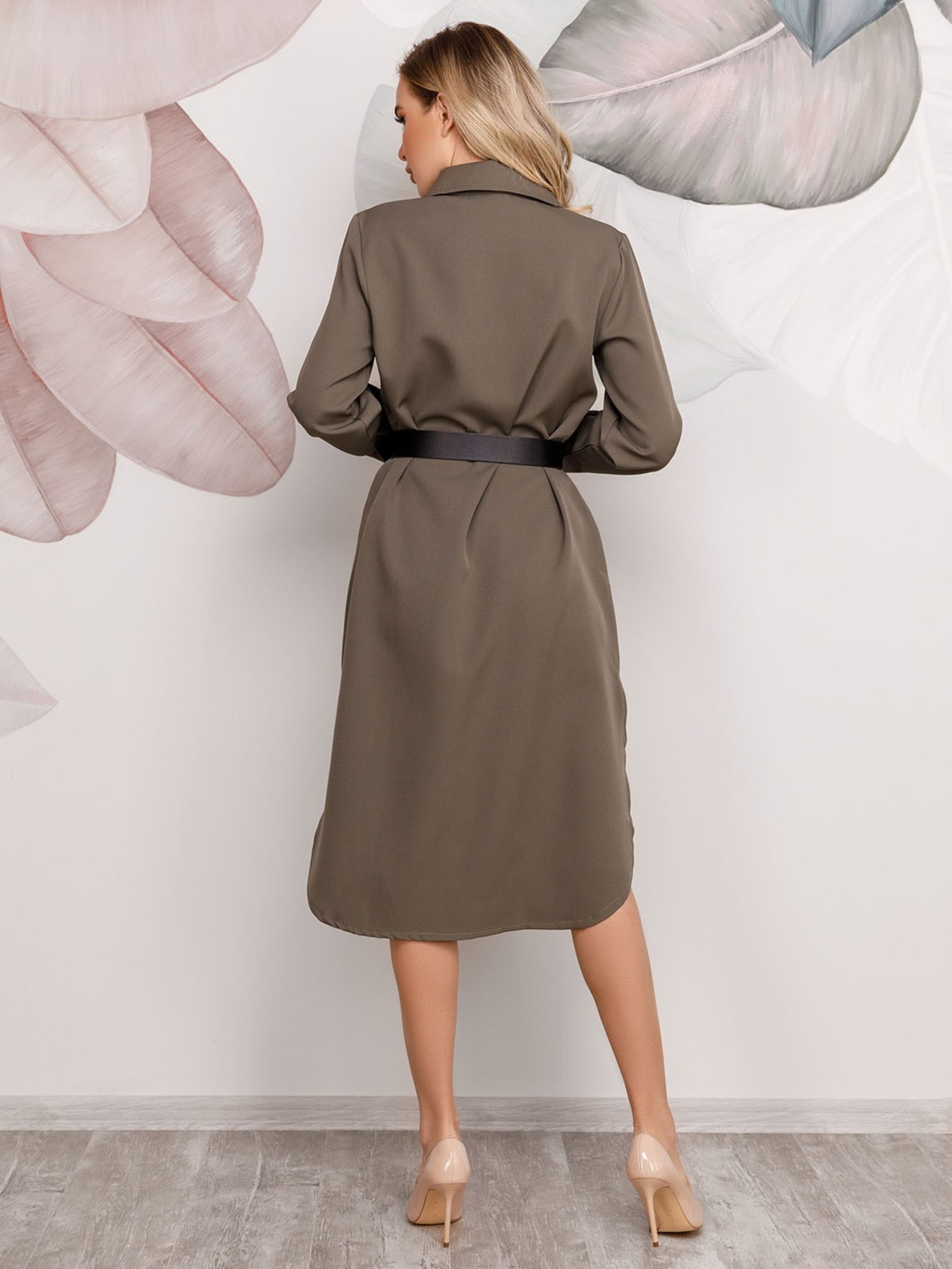 Сукня міді ISSA Plus модель 12492_hacks Фото