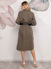 Сукня міді ISSA Plus модель 12492_hacks Фото