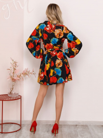 Платье мини ISSA Plus модель 12473_black Фото