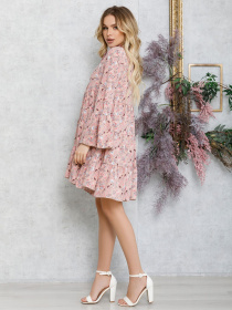 Сукня міні ISSA Plus модель 12574_multicolor Фото