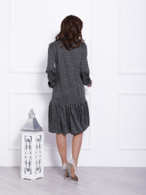 Сукня міді ISSA Plus модель 12328_grey Фото