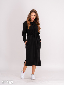 Сукня максі ISSA Plus модель 11162_black Фото