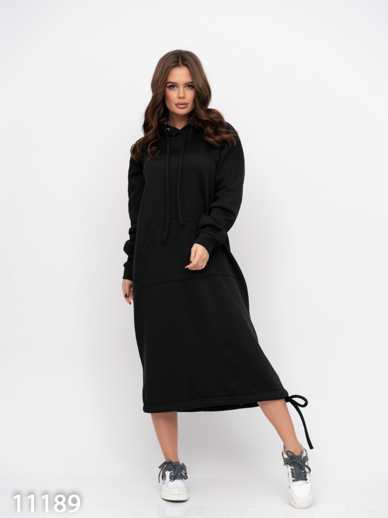 Платье миди ISSA Plus модель 11189_black Фото