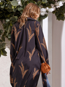 Туника ISSA Plus модель 12870_black Туника ISSA Plus модель 12870_black Фото