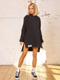 Платье мини ISSA Plus модель 12936_черный Фото