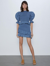 Юбка мини ZARA модель 65750 Фото