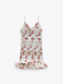 Платье мини ZARA модель 65561 Фото