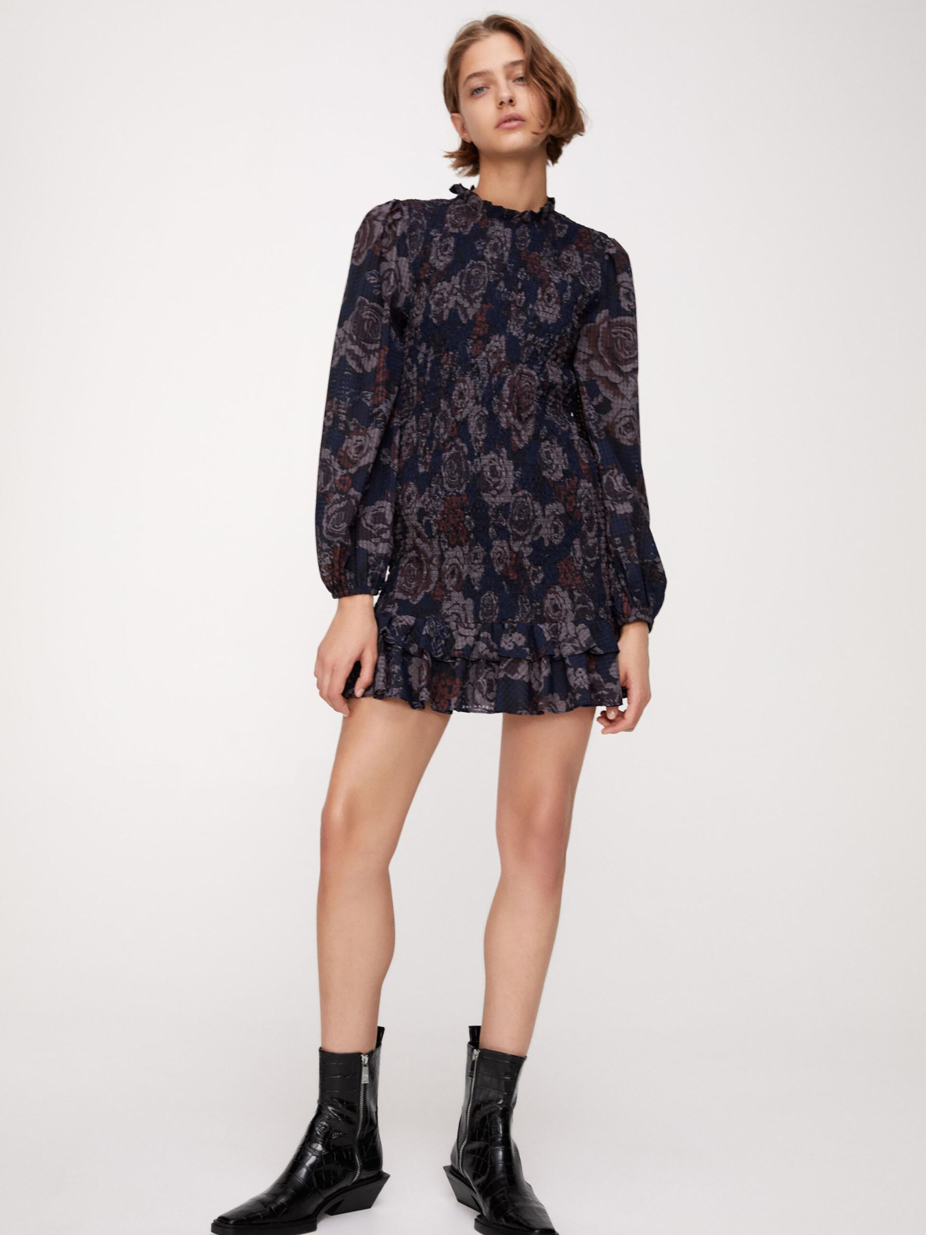 Платье мини ZARA модель 65159 Фото