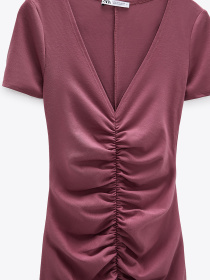 Платье мини ZARA модель 65162 Платье мини ZARA модель 65162 Фото