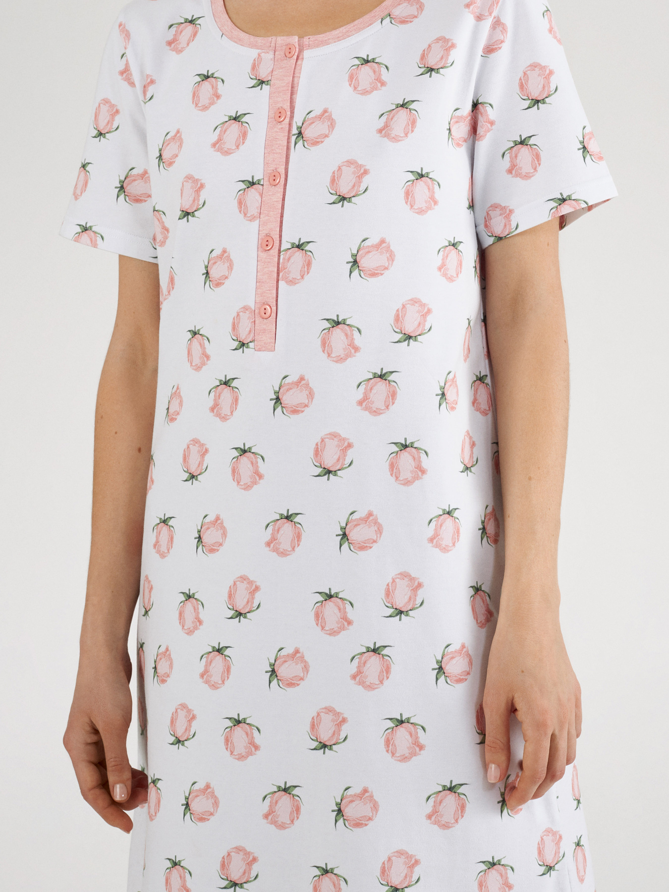 Ночная рубашка Ellen модель LDK103-07-01 Ночная рубашка Ellen модель LDK103-07-01 Фото