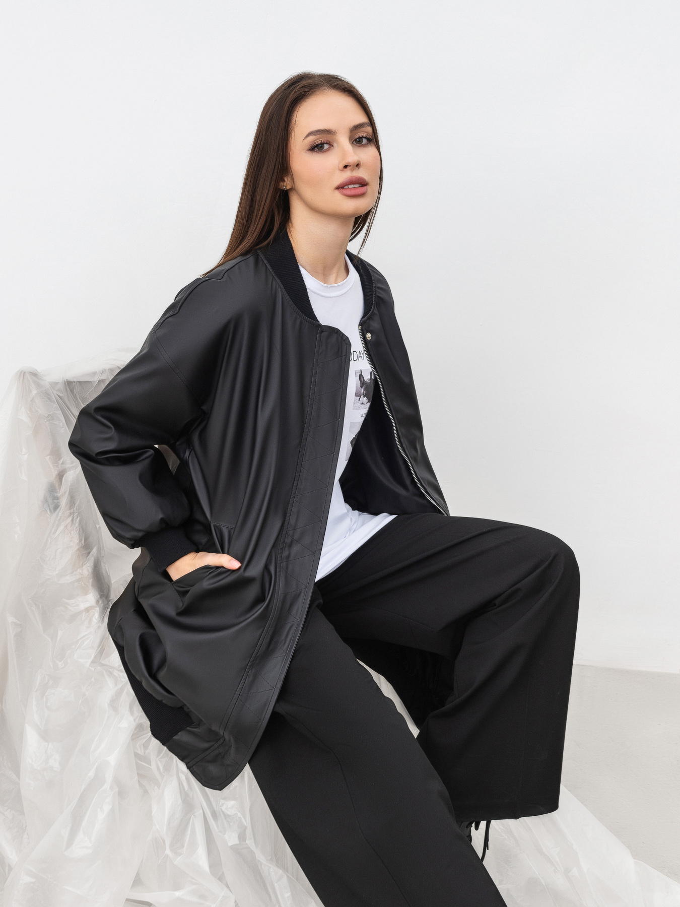 Бомбер Romashka модель 208019804101 Фото