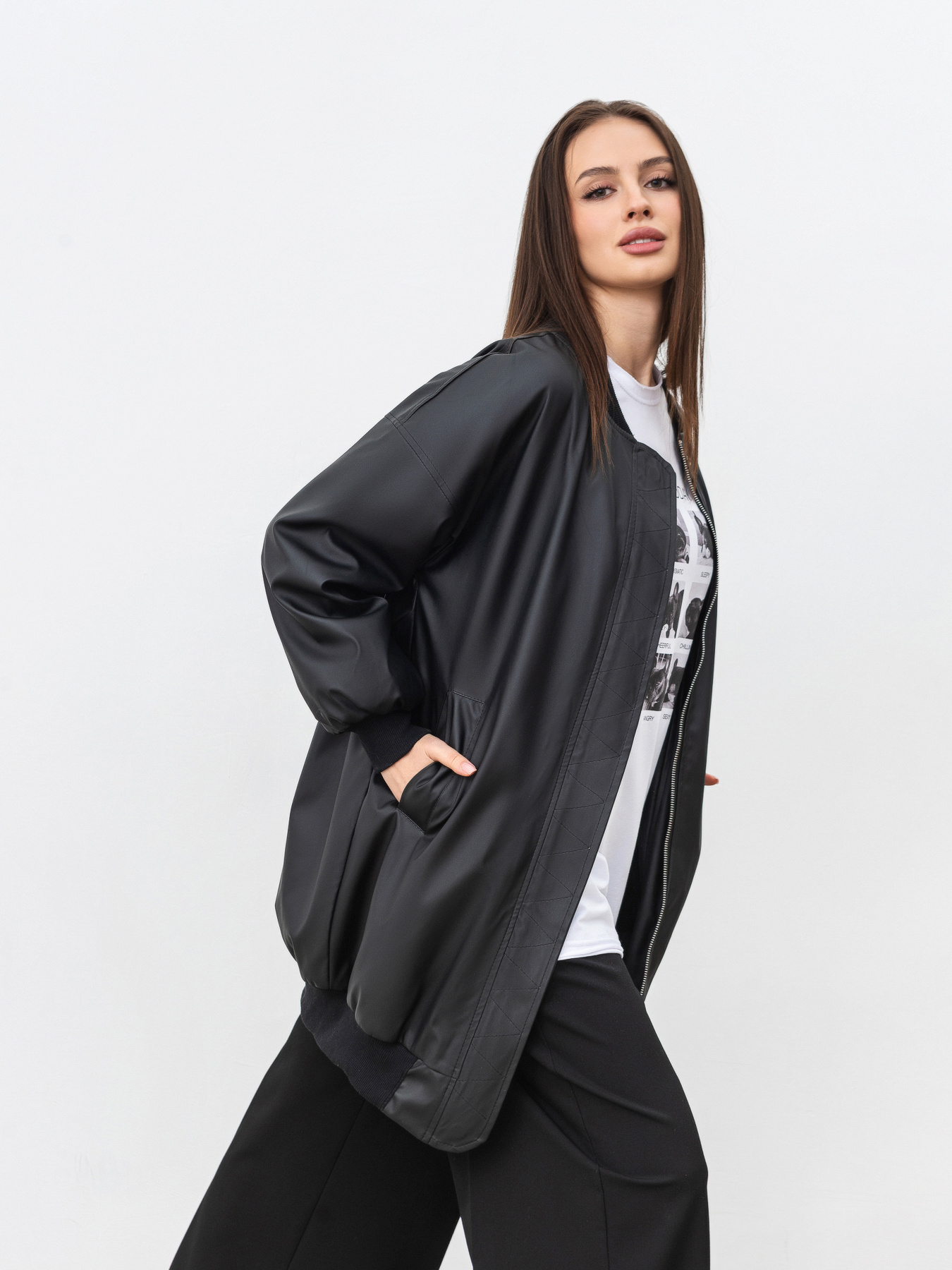 Бомбер Romashka модель 208019804101 Фото