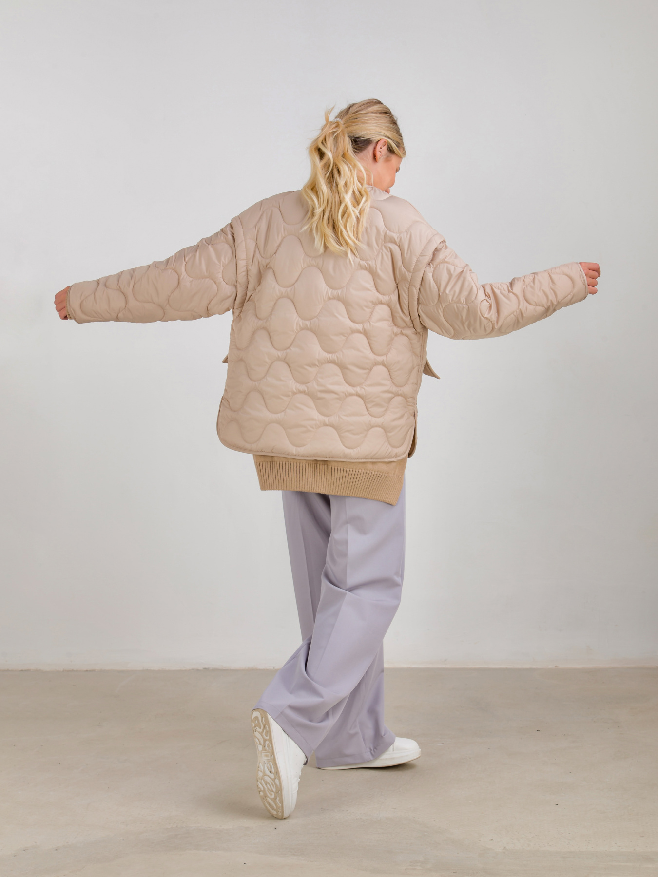 Демісезонна куртка Romashka модель 281025504071 Фото