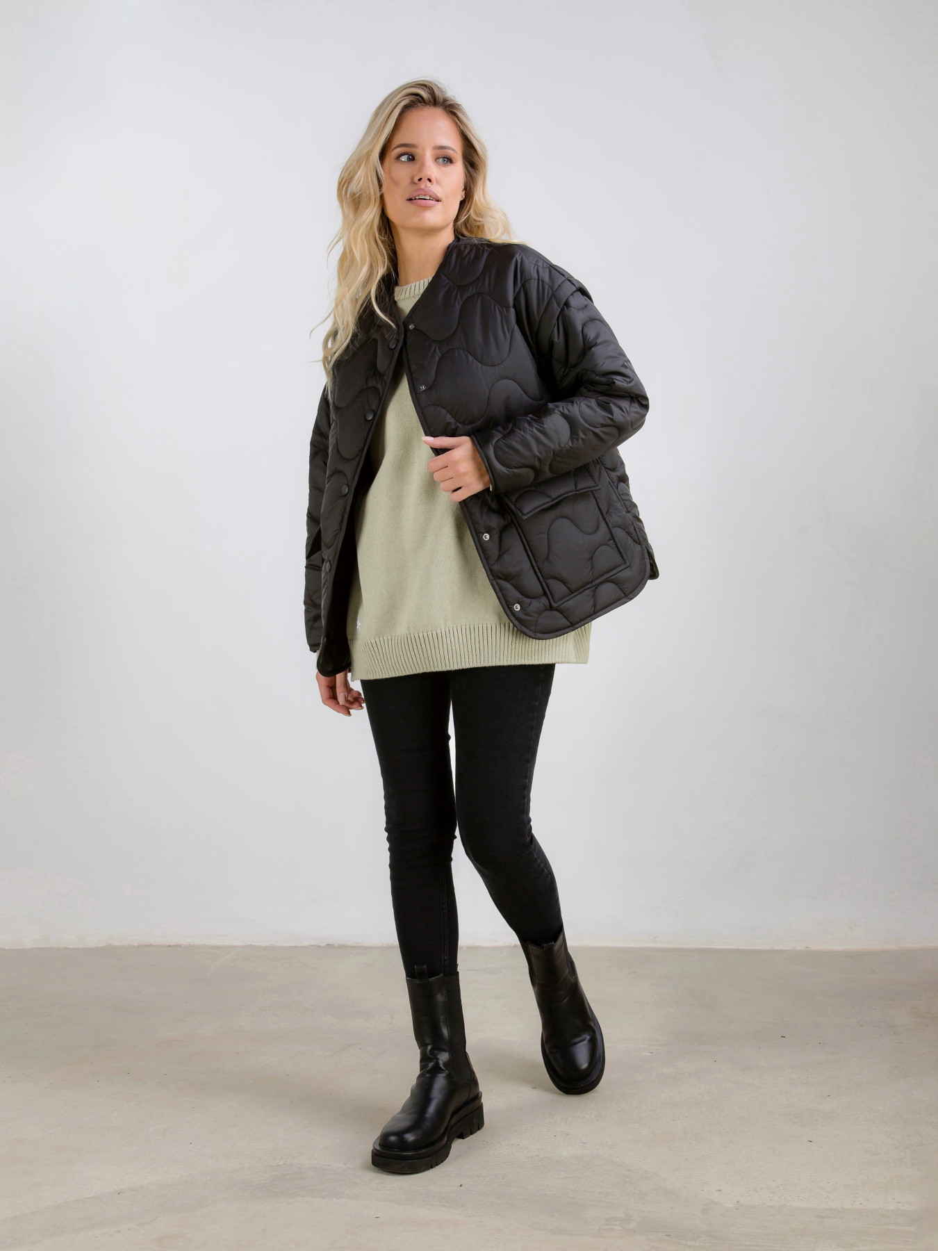 Демісезонна куртка Romashka модель 281025504101 Фото