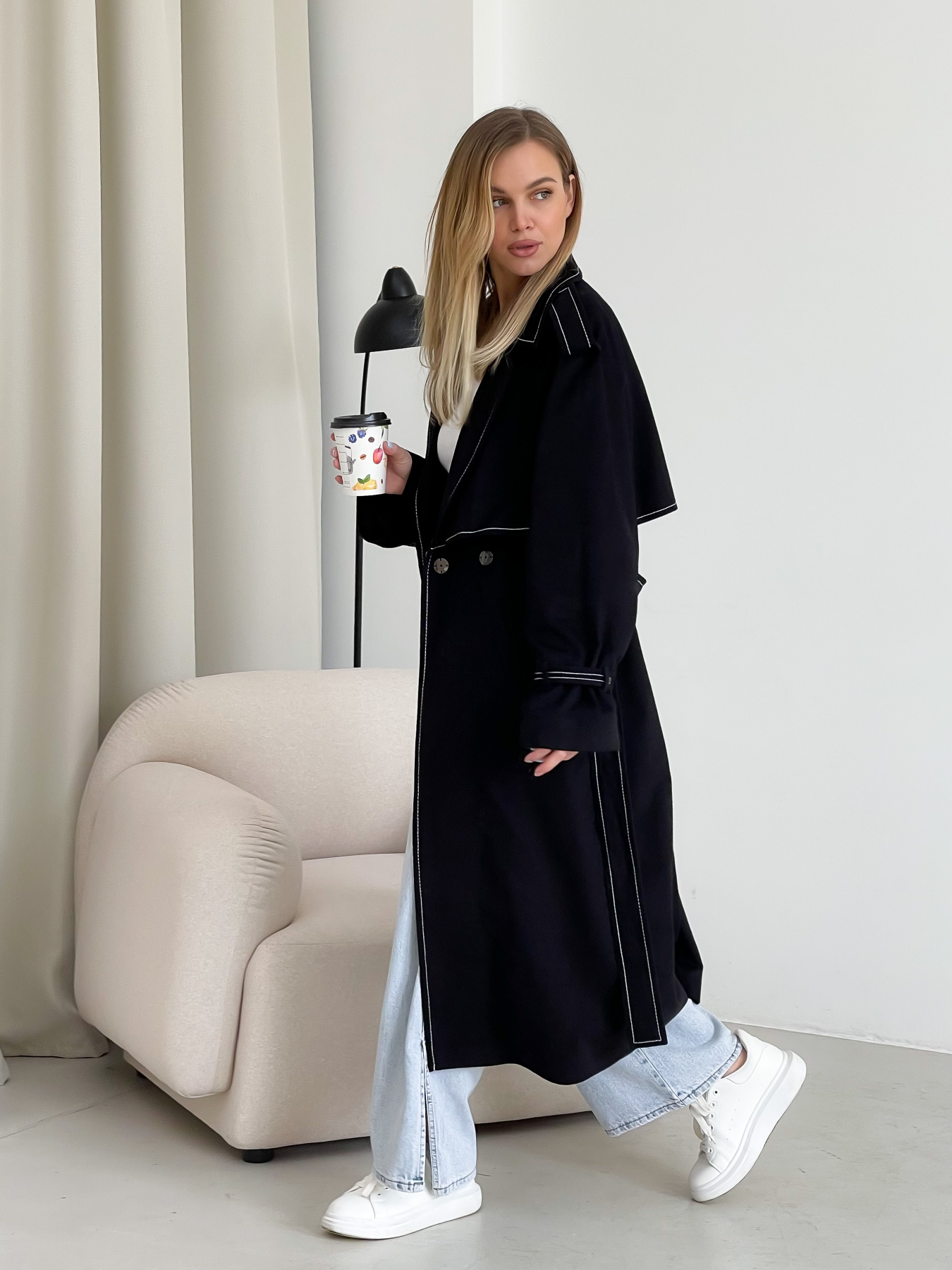 Тренч Romashka модель 208020504101 Фото