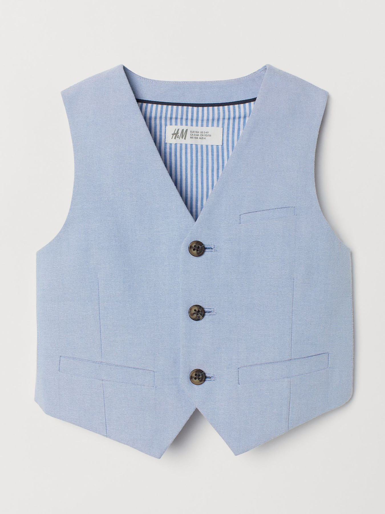 Жилет классический H&M модель 63088 Фото