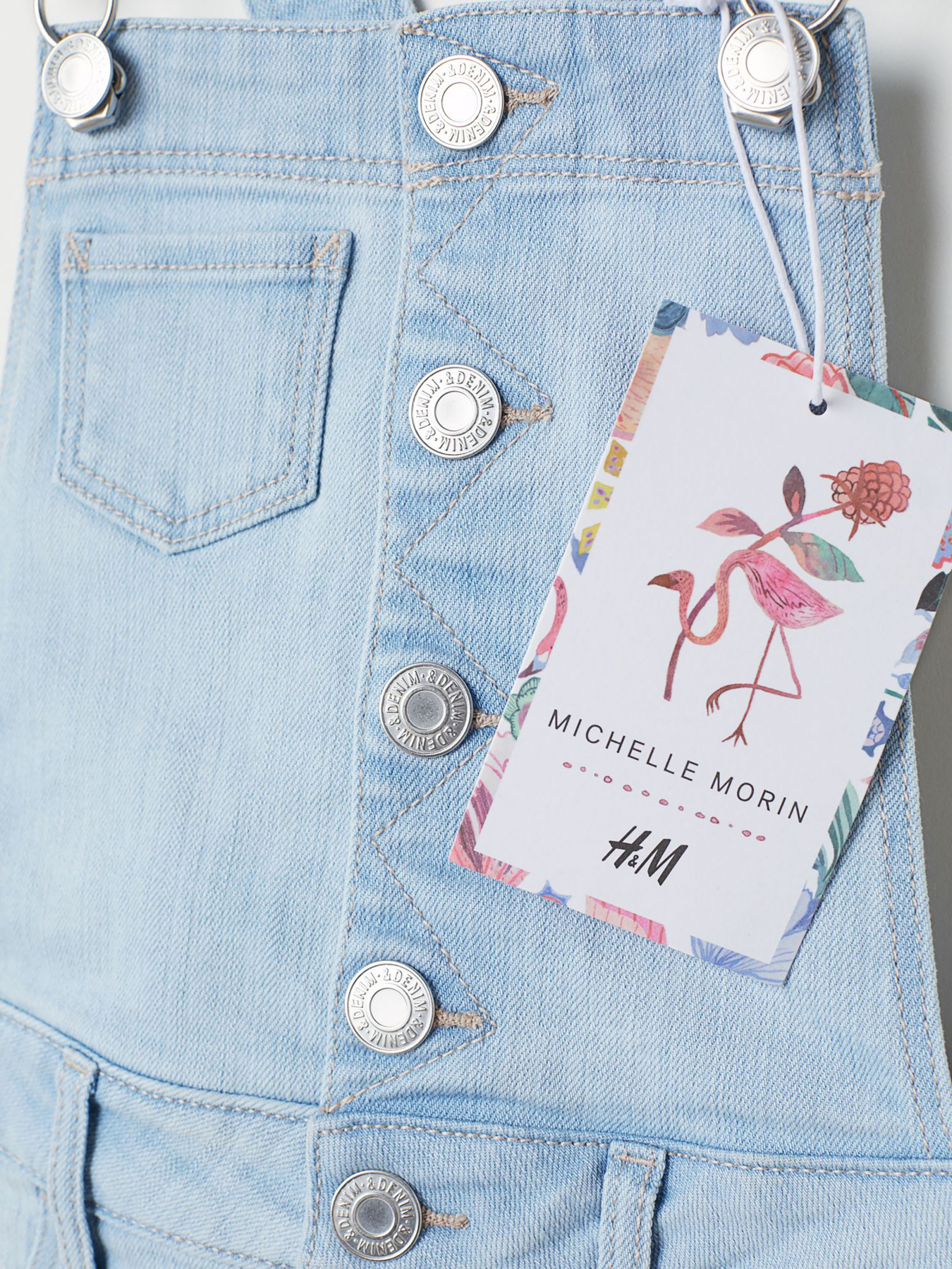 Джинсовый комбинезон H&M модель 66381 Фото