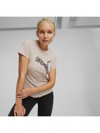 Футболка спортивна PUMA Power Safari Tee модель 671754 — фото 3 - INTERTOP