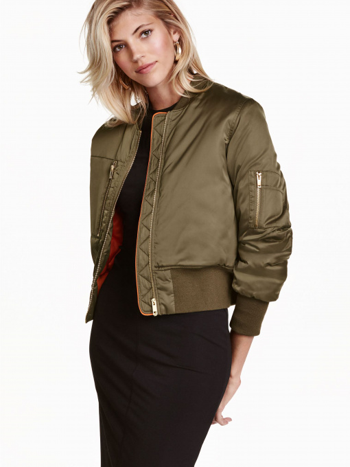 Бомбер H&M модель 46034 Фото