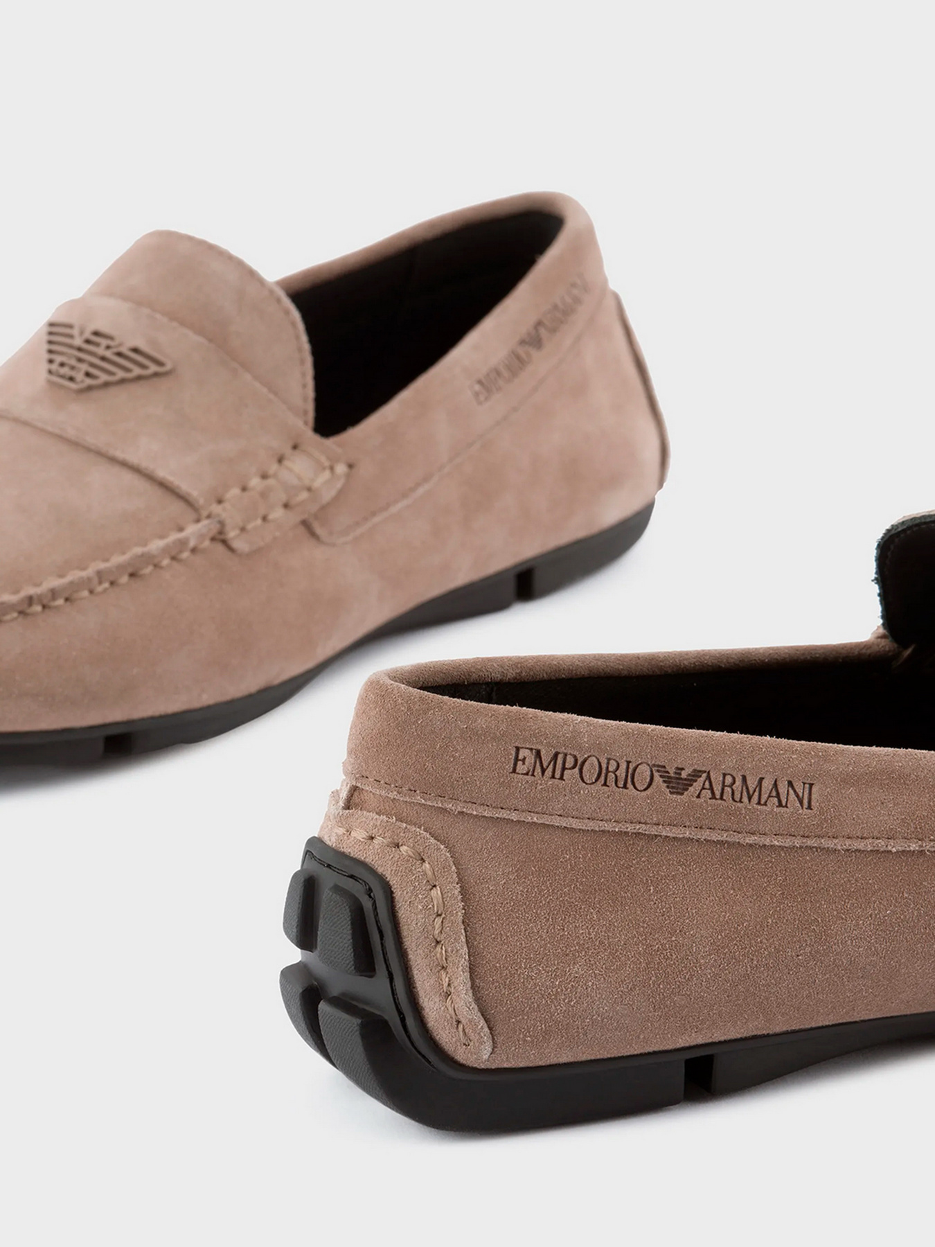 Мокасины Emporio Armani модель X4B124-XF188-Q347 Фото