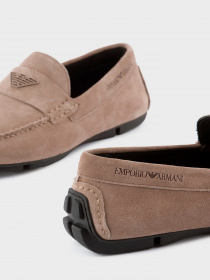 Мокасины Emporio Armani модель X4B124-XF188-Q347 Фото
