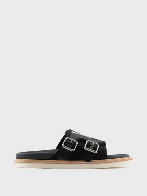 Шлёпанцы Emporio Armani модель X4P118-XN290-K001 Фото