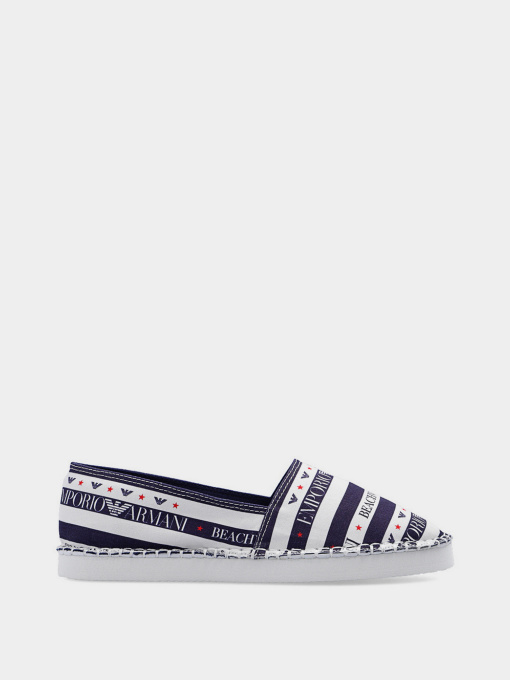 Слипоны и мокасины Emporio Armani модель XVSS02-XN120-Q733 Фото