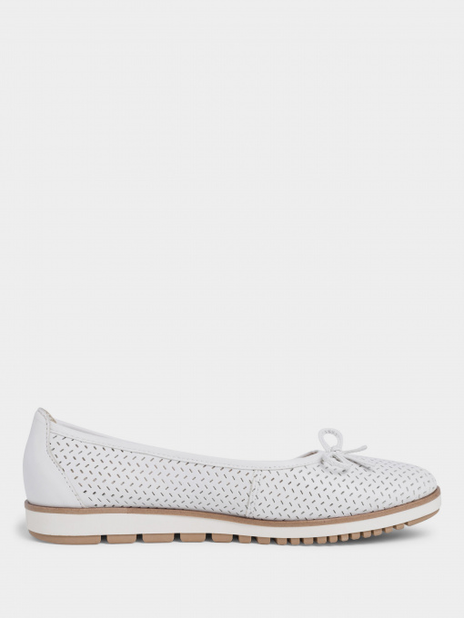 Туфли и лоферы Tamaris модель 22121-26-117 WHITE LEATHER Фото