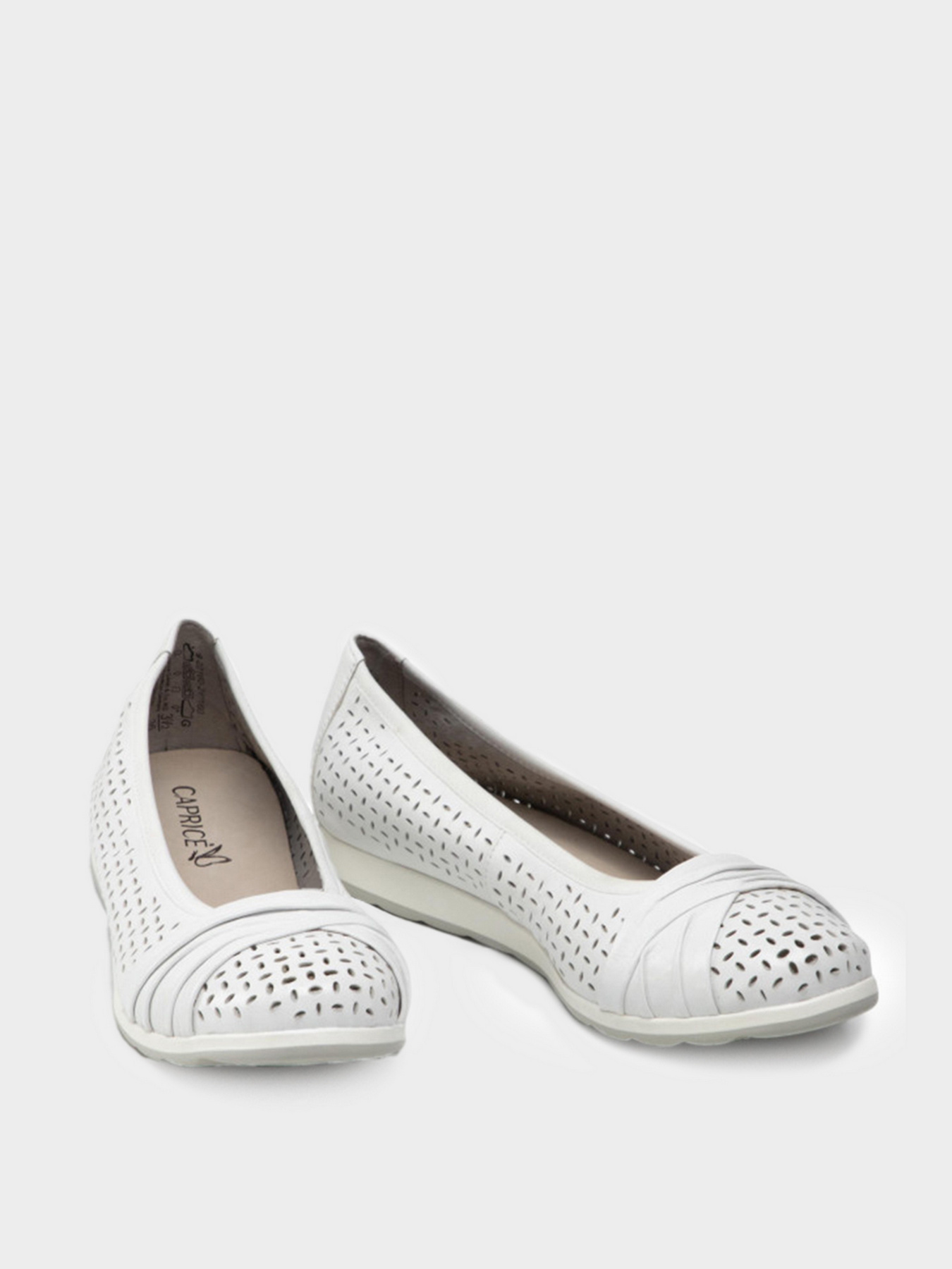 Туфли и лоферы Caprice модель 22160-28-160 WHITE SOFTNAP. Фото