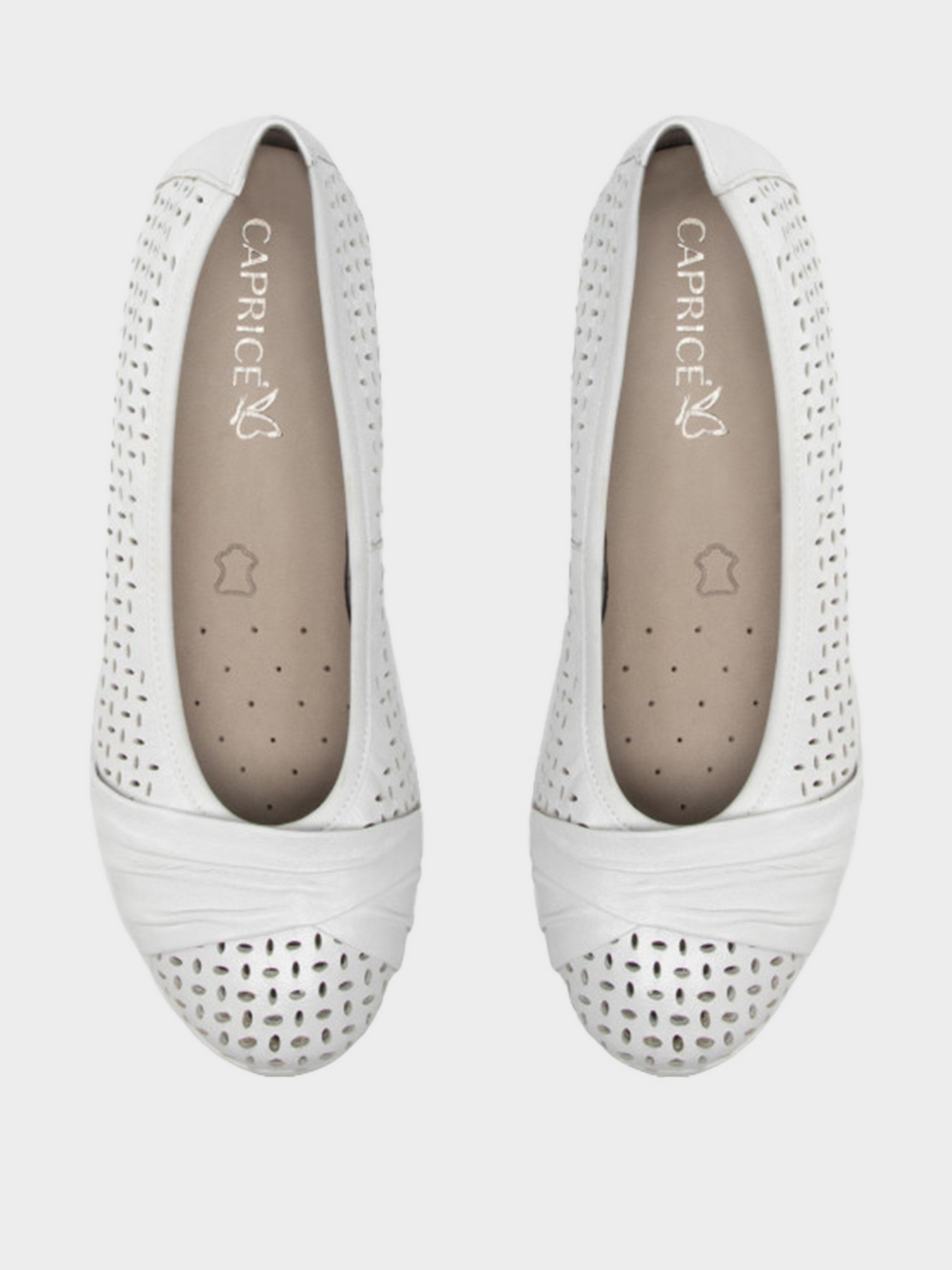 Туфли и лоферы Caprice модель 22160-28-160 WHITE SOFTNAP. Фото