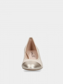 Туфли и лоферы Caprice модель 22300-26-491 CREAM/LT GOLD Фото
