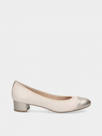 Туфли и лоферы Caprice модель 22300-26-491 CREAM/LT GOLD Фото