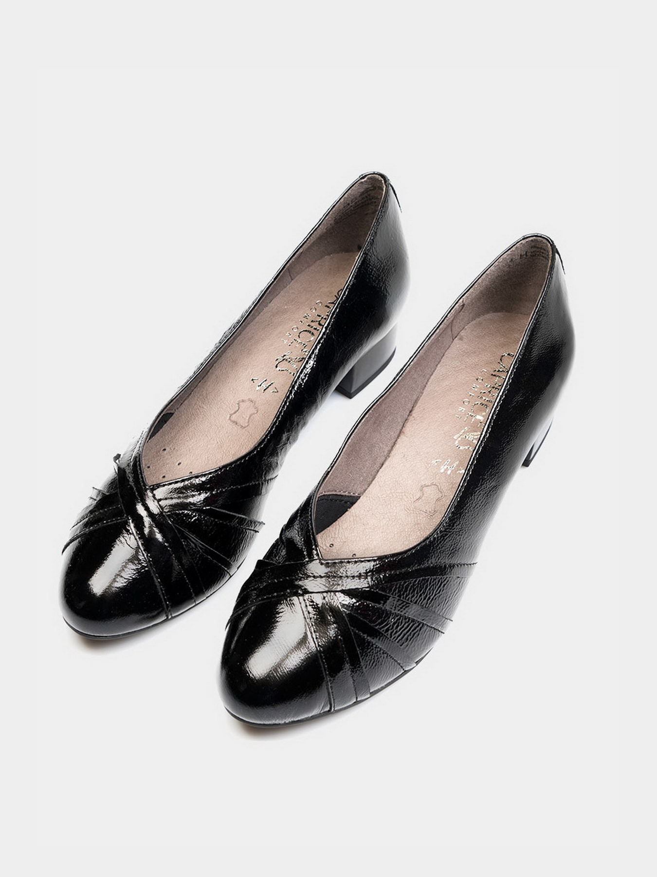Туфли и лоферы Caprice модель 22303-27-017 BLACK NAPLAK Фото