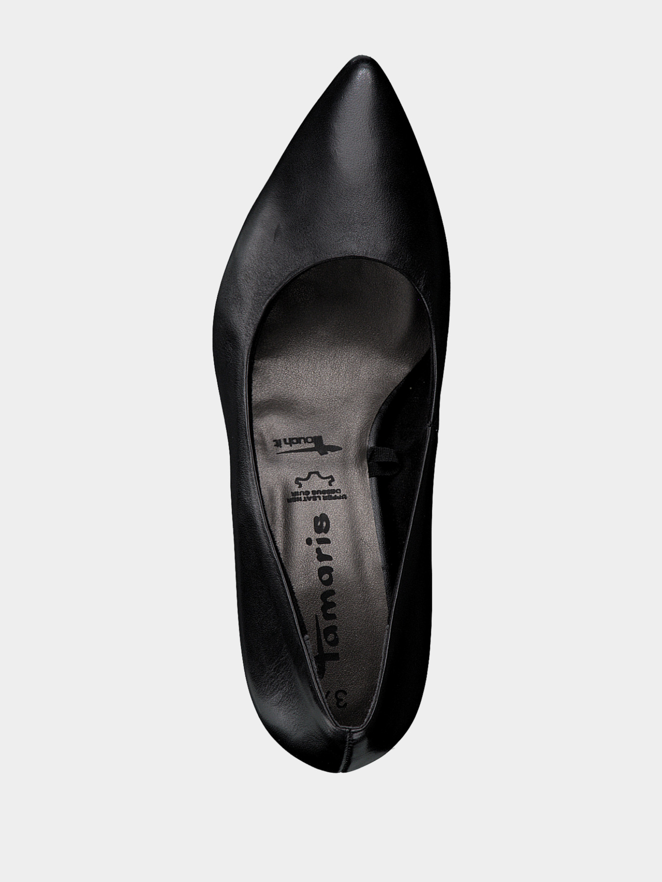 Туфли и лоферы Tamaris модель 22434-26-003 BLACK LEATHER Фото