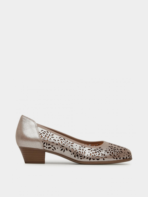 Туфли и лоферы Caprice модель 22502-26-341 TAUPE METALLIC Фото