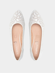 Туфли и лоферы Caprice модель 22503-28-102 WHITE NAPPA Фото