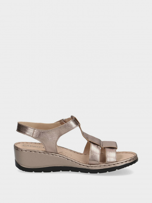 Сандалии Caprice модель 28151-28-341 TAUPE METALLIC Фото