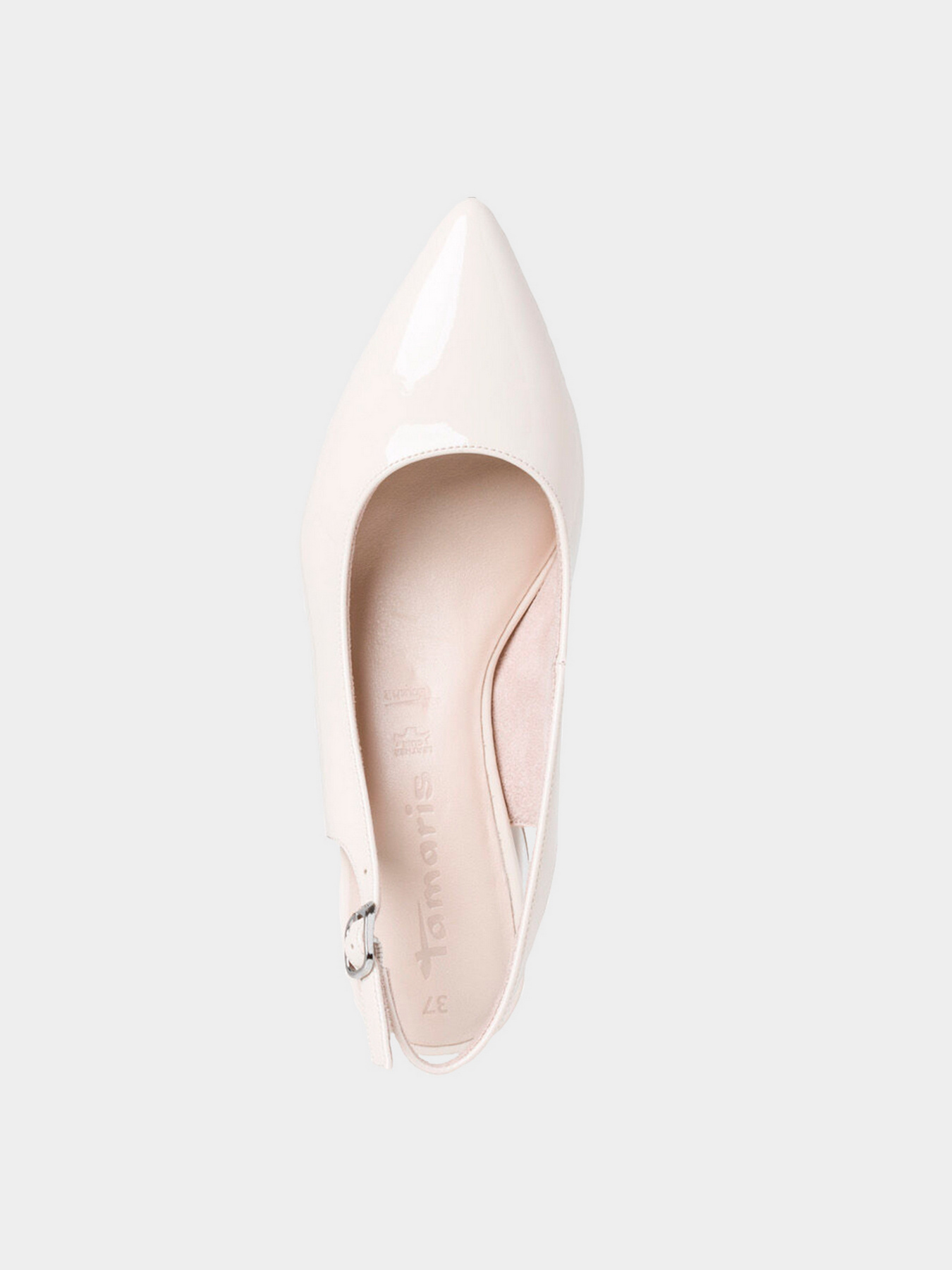 Туфли и лоферы Tamaris модель 29600-28-432 IVORY PATENT Фото