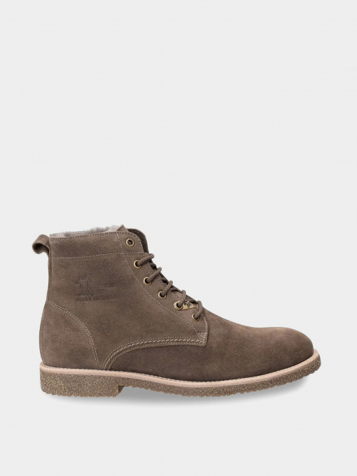 Бәтеңке мен етіктер Panama Jack үлгі Glasgow Igloo C22 Velour Humo / Smoke Фото