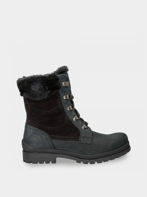 Бәтеңке мен етіктер Panama Jack үлгі Tuscani B30 Nobuck Negro / Black Фото
