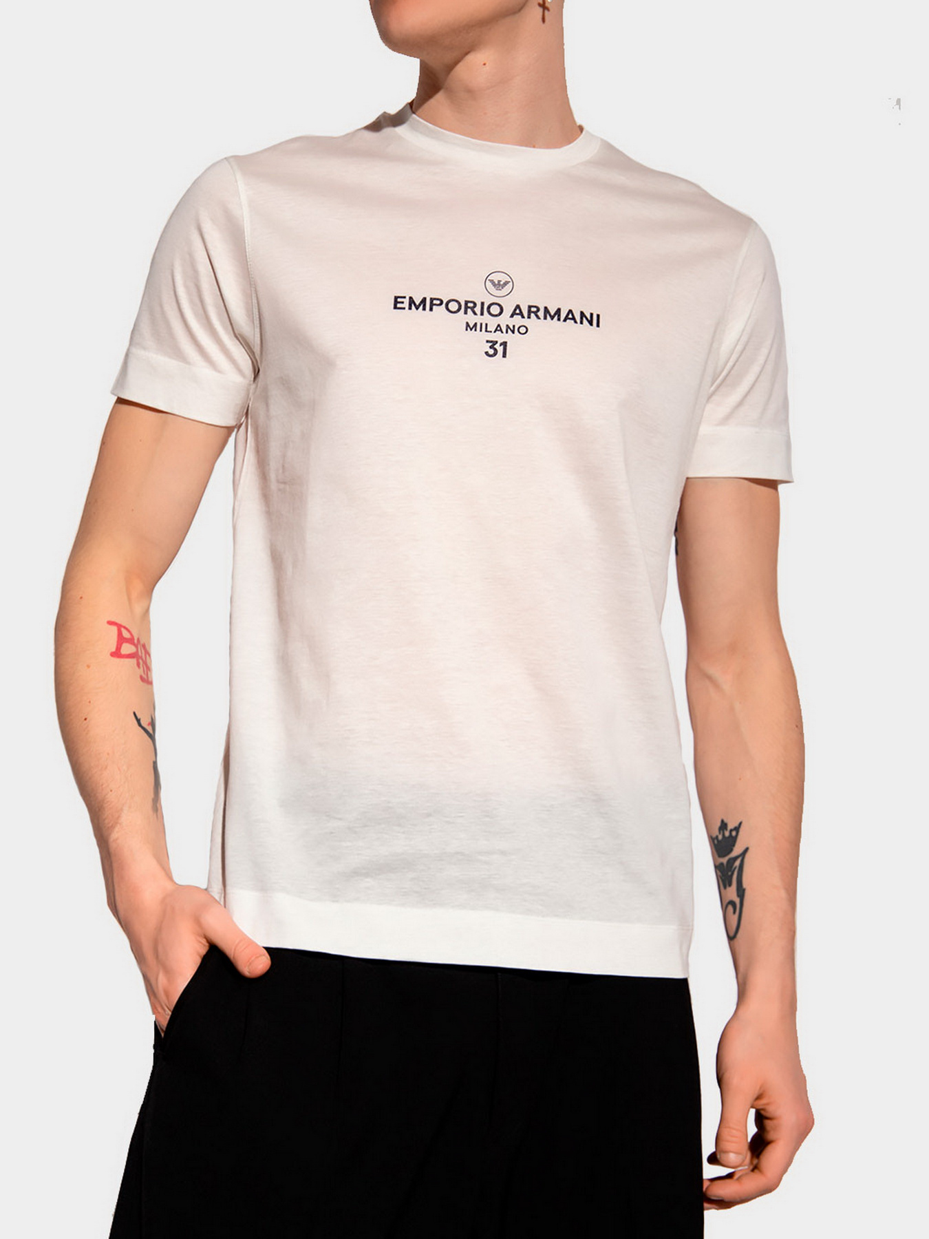 Футболки и поло Emporio Armani модель 3L1TCP-1JSAZ-0101 Фото