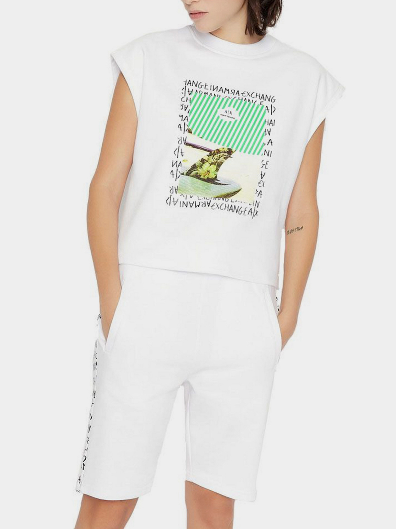 Худи и свитшоты Armani Exchange модель 3LYM18-YJ6GZ-1000 Фото