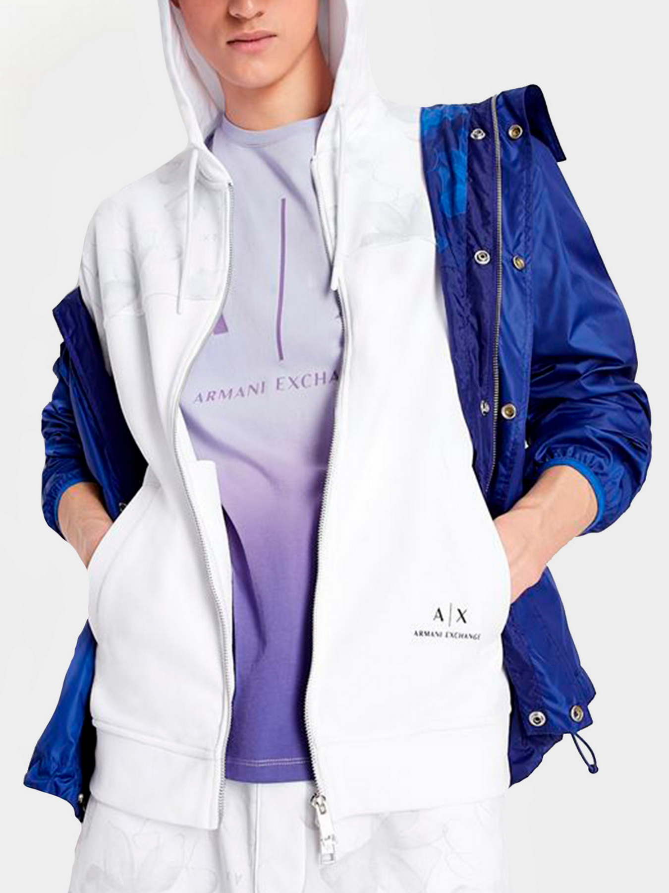 Футболки и поло Armani Exchange модель 3LZTBH-ZJDBZ-0328 Фото