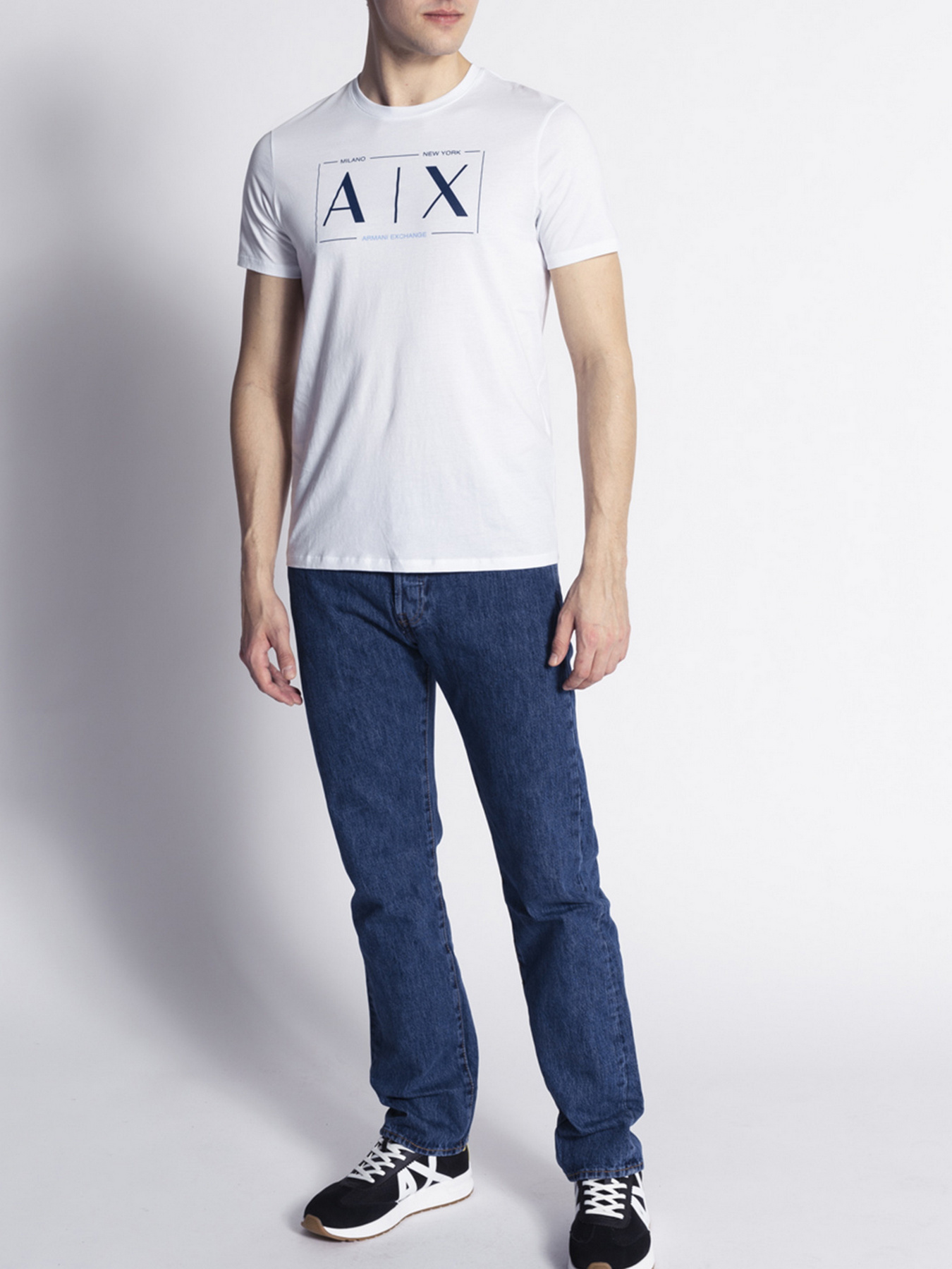 Футболки и поло Armani Exchange модель 3LZTBT-ZJA5Z-1100 Фото